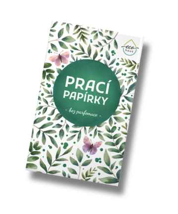 EcoHAUS EcoHaus prací papírky, Bez parfemace, 5ks 