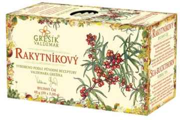Grešík GREŠÍK Rakytníkový bylinný porcovaný čaj, 40 g 