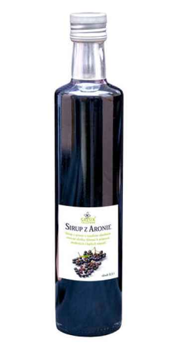Grešík GREŠÍK Sirup z Aronie, 0,5 l 