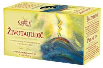 Grešík GREŠÍK Životabudič bylinný porcovaný čaj, 30 g 