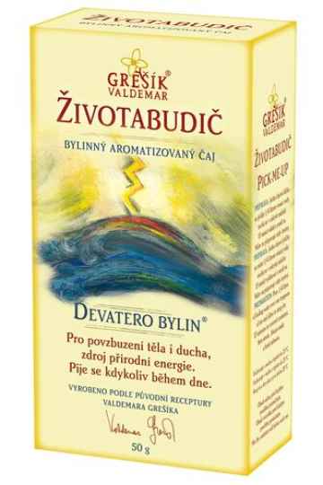 Grešík GREŠÍK Životabudič bylinný sypaný čaj, 50 g 