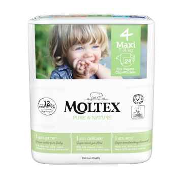Moltex Pure & Nature Plenky Moltex Pure & Nature Maxi 7-14 kg (29 ks) 