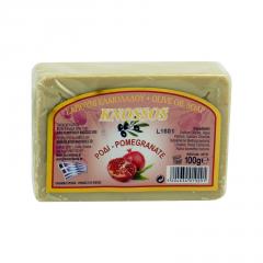 Knossos Mýdlo tuhé olivové, granátové jablko 100 g