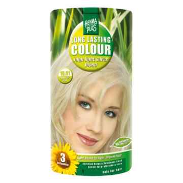 HennaPlus Hennaplus Dlouhotrvající barva EXTRA STŘÍBRNÁ BLOND 10.01 