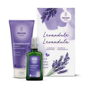 Weleda Levandulová relaxační péče, set 200 ml + 100 ml Weleda Levandulová relaxační péče, set 200 ml + 100 ml