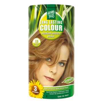 HennaPlus Hennaplus Dlouhotrvající barva SYTĚ ZLATÁ BLOND 7.3 