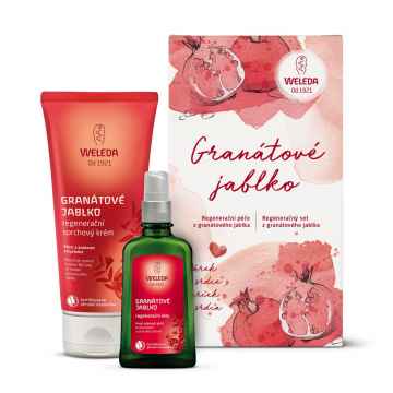 Weleda Regenerační péče z granátového jablka, set 200 ml + 100 ml Weleda Regenerační péče z granátového jablka, set 200 ml + 100 ml