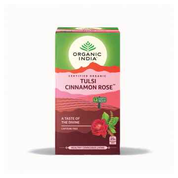Čaj Tulsi Cinnamon Rose, bio 32,4 g, 25 ks