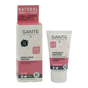 SANTE Hydratační noční krém Bio olej Inca Inchi a karité máslo 50 ml