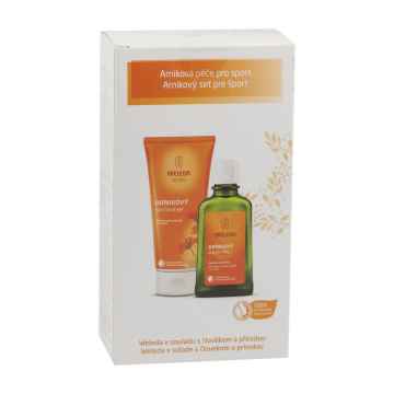 Weleda Arniková péče pro sport, set 200 ml + 100 ml Weleda Arniková péče pro sport, set 200 ml + 100 ml