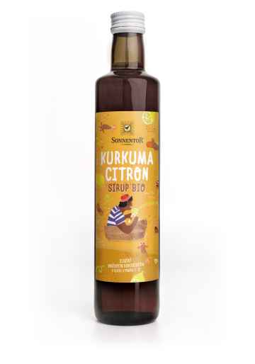Sonnentor Kurkuma - citron sirup bio 500 ml 