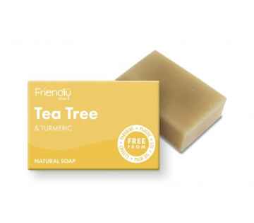 FRIENDLY SOAP Friendly Soap mýdlo tea tree a kurkuma 95g 