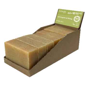 FRIENDLY SOAP Friendly Soap přírodní mýdlo citronová tráva a konopí, 7 ks zero waste balení 