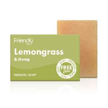 FRIENDLY SOAP Friendly Soap přírodní mýdlo citronová tráva a konopí, 95g 