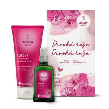 Weleda Růžová pěsticí péče, set 1 ks, (200 ml + 100 ml) Weleda Růžová pěsticí péče, set 1 ks, (200 ml + 100 ml)