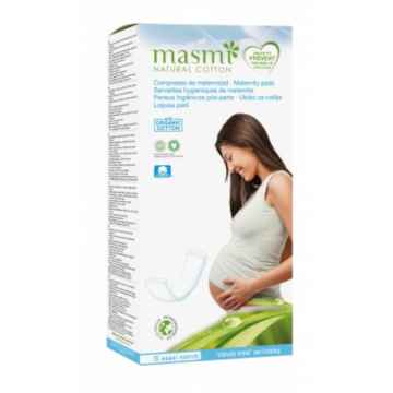 Porodnické (mateřské) vložky z organické bavlny 10 ks