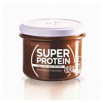 Balíček zdraví Máslo superprotein, arašídy, čokoláda 28% proteinu 100 g Balíček zdraví Máslo superprotein, arašídy, čokoláda 28% proteinu 100 g