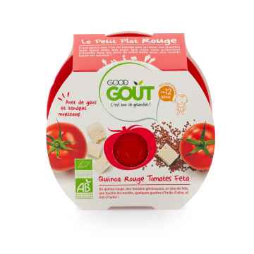 Good Gout BIO Rajčátka s červenou quinoou a sýrem Feta 220 g