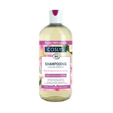 Šampon pro slabé a nepoddajné vlasy lilie a rostlinný keratin 500 ml
