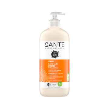 SANTE FAMILY Posilující šampon Bio Pomeranč & Kokos 500 ml