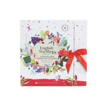 English Tea Shop Bílý adventní kalendář Wellness 24 ks
