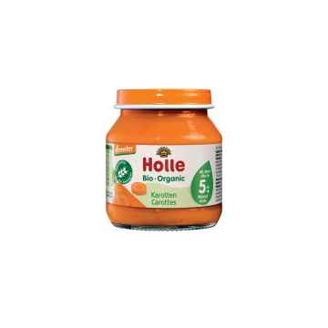 Holle Bio Dětská přesnídávka mrkev 125 g