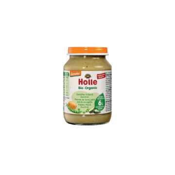 Holle Bio Dětská přesnídávka brambor, hrášek a cuketa 190 g