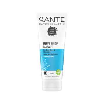 Osvěžující hydratační mycí gel Aloe Vera & Chia semínka 100 ml