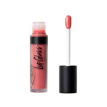 puroBIO cosmetics LipGloss Lesk na rty 04 pink grapefruit 4,8 ml