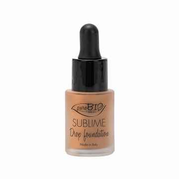 puroBIO cosmetics Tekutý make-up 06 s SPF 10 19 g