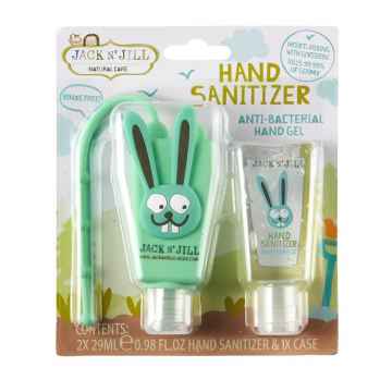 Jack n Jill Antibakteriálni gel na ruce pro děti Zajíc 2 x 29 ml