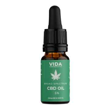 Pura Vida Organic CBD olej 5%, Broad spectrum 30 ml