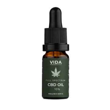 Pura Vida Organic CBD olej 10%, Full spectrum 10 ml