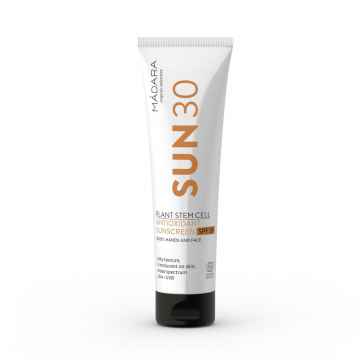 MÁDARA Opalovací krém s obsahem rostlinných kmenových buněk a antioxidanty SPF 30, Poškozeno 100 ml