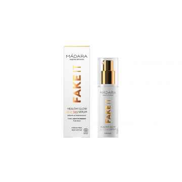 MÁDARA Rozjasňující samoopalovací sérum, Fake it, Exspirace 6/2021 30 ml