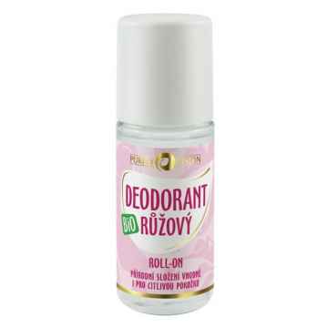 Bio Růžový Deodorant roll-on 50 ml
