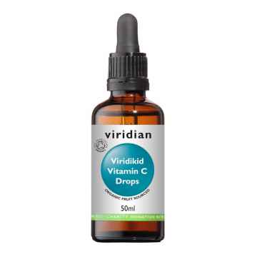 Viridian Viridikid Vitamin C, kapky 50 ml