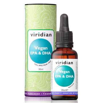 Viridian Vegan EPA & DHA, kapky 30 ml