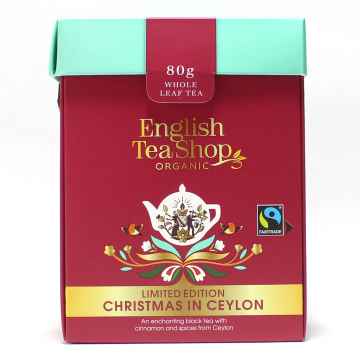 English Tea Shop Sypaný čaj Vánoce na Cejlonu, bio 80 g