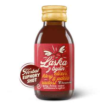 Nápoje Lásky Elixír Láska z bylin 100 ml