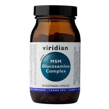 Viridian MSM Glukosamin 90 kapslí