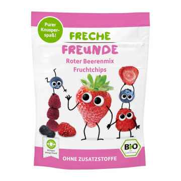 Freche Freunde BIO Ovocné chipsy lesní plody mix, Exspirace 10/09/2022 10 g