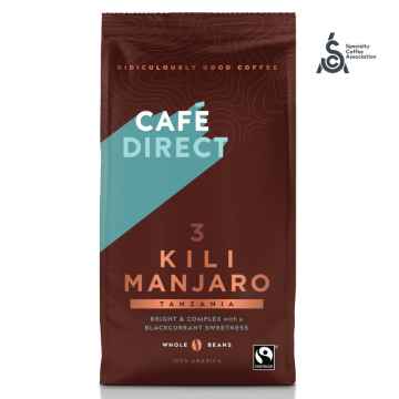 Cafédirect Zrnková káva se sladkými tóny černého rybízu, 100% Arabica 227g