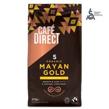 Cafédirect BIO Mletá káva Mayan Gold Mexiko, 100% Arabica  227g