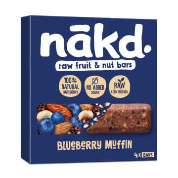NAKD Blueberry Muffin 4*35 g