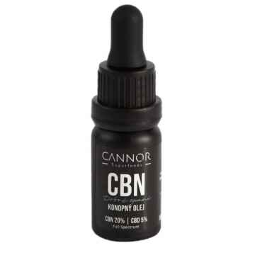 CBN konopný olej Dobré spaní 20% - 20% CBN + 5% CBD 10 ml