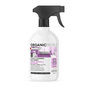 Organic People Eko čistící sprej na toalety - Organická rebarbora a šťovík 500 ml