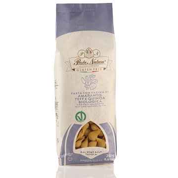 PASTA NATURA Amarant, teff & quinoa těstoviny, CONCHIGLIE 250 g