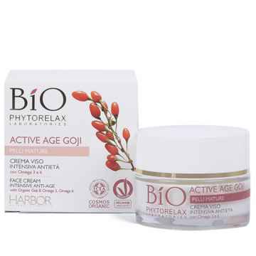 Phytorelax Laboratories Vyživující pleťový krém proti stárnutí s goji a omega 3 a 6 mastnými kyselinami 50ml