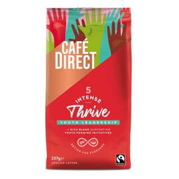 Cafédirect Intense mletá káva s tóny kakaa 227g